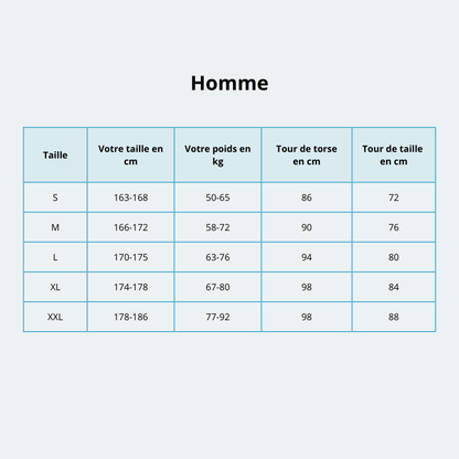 Combinaison plongée Homme en néoprène 3mm