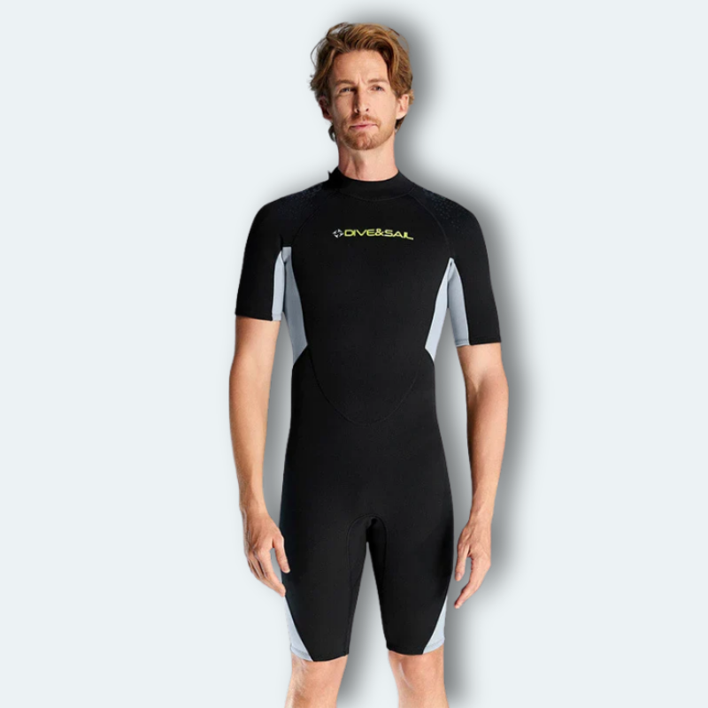 Combinaison plongée shorty Homme en néoprène 3mm