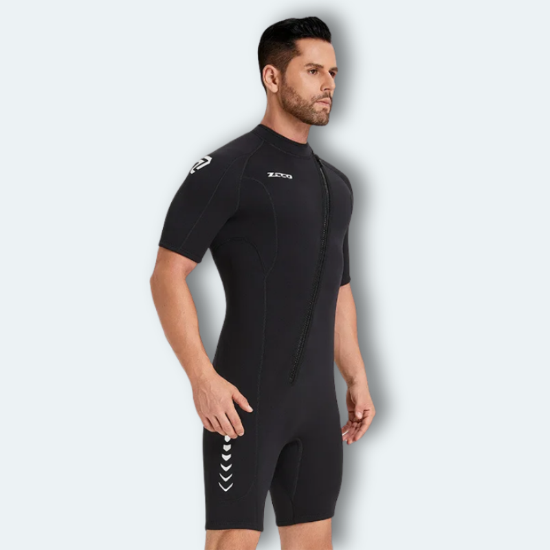 Combinaison plongée shorty Homme en néoprène 3mm