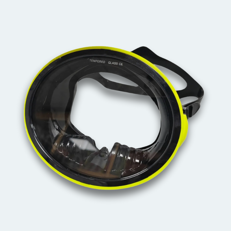 Masque de plongée hublot Adulte en verre trempé