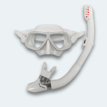 Masque de plongée avec tuba Adulte anti buée et verre trempé