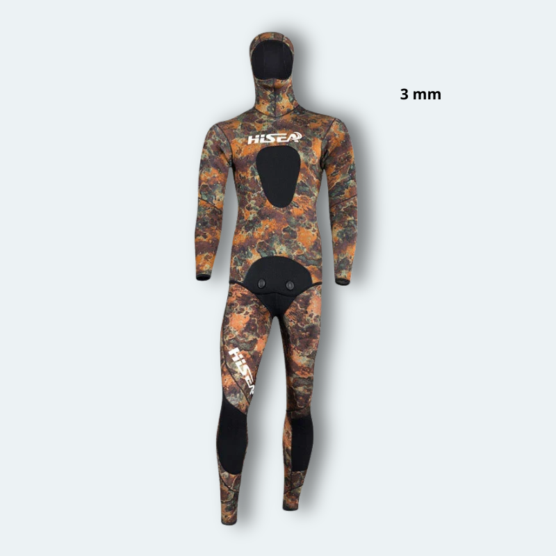 Combinaison chasse sous marine Homme en néoprène 3mm