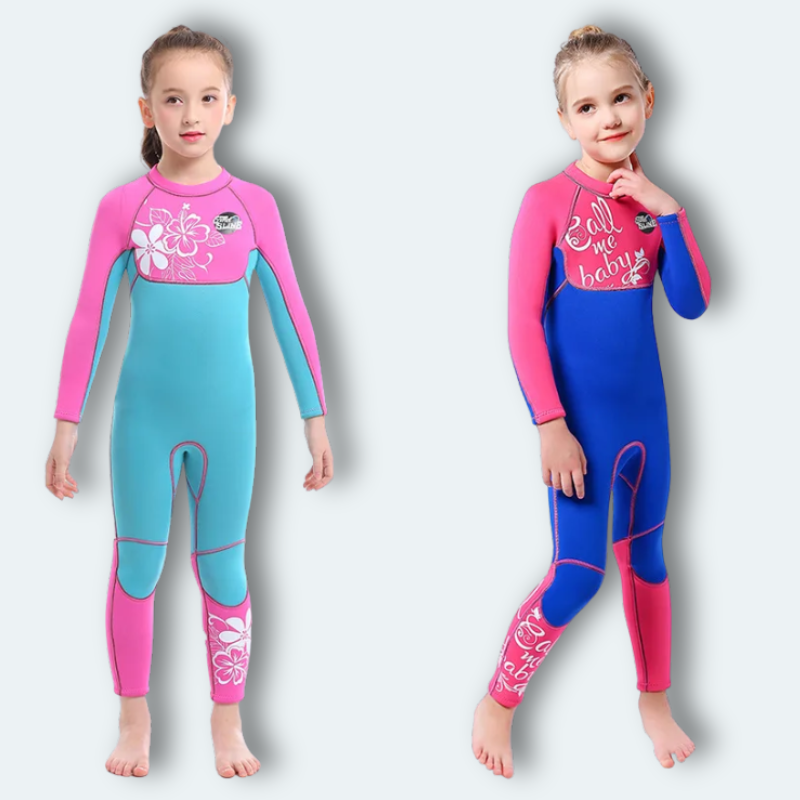 Combinaison plongée Fille en néoprène 3mm