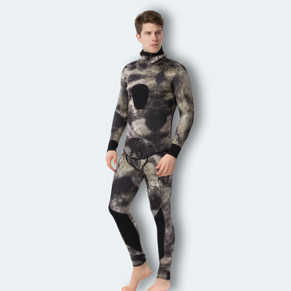 Combinaison chasse sous marine Homme en néoprène 5mm
