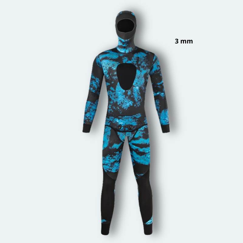 Combinaison chasse sous marine Homme en néoprène 3mm