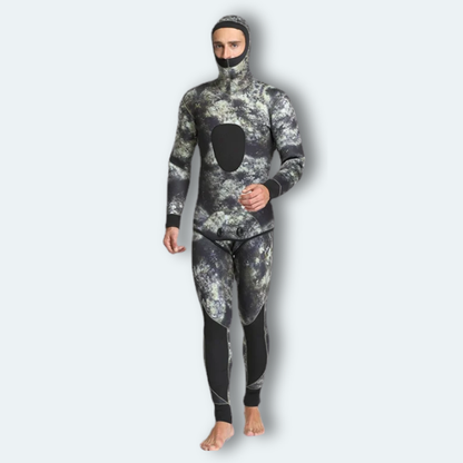 Combinaison chasse sous marine Homme en néoprène 5mm