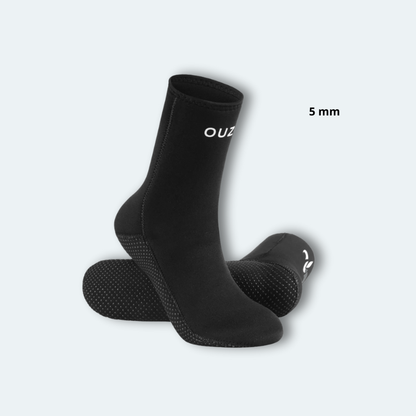 Chaussons de plongée en néoprène 5mm