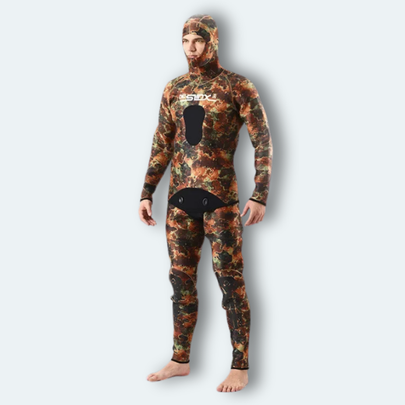 Combinaison chasse sous marine Homme en néoprène 5mm