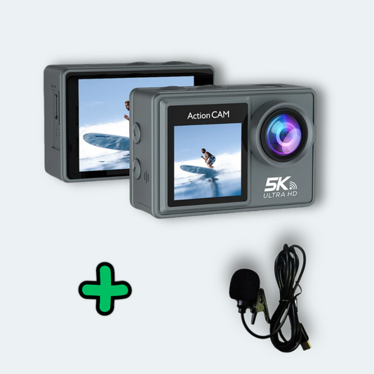 Camera sous marine<br>waterproof 30M UHD 5K Wifi<br>avec écran tactile