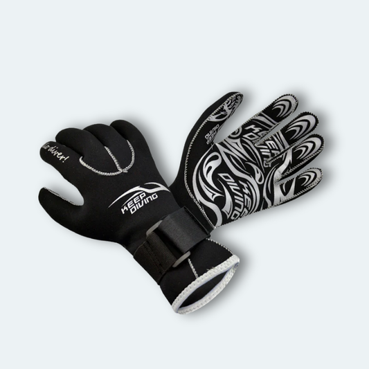 Gants plongée antidérapant en néoprène 3mm