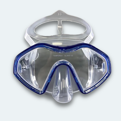 Masque de plongée professionnel Adulte anti buée, verre trempé et haute résistance aux chocs
