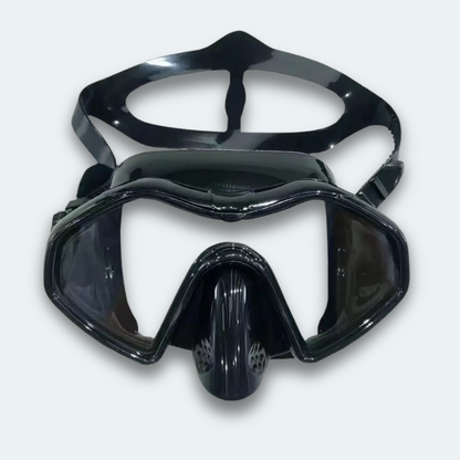 Masque de plongée professionnel adulte anti buée, verre trempé et haute résistance aux chocs