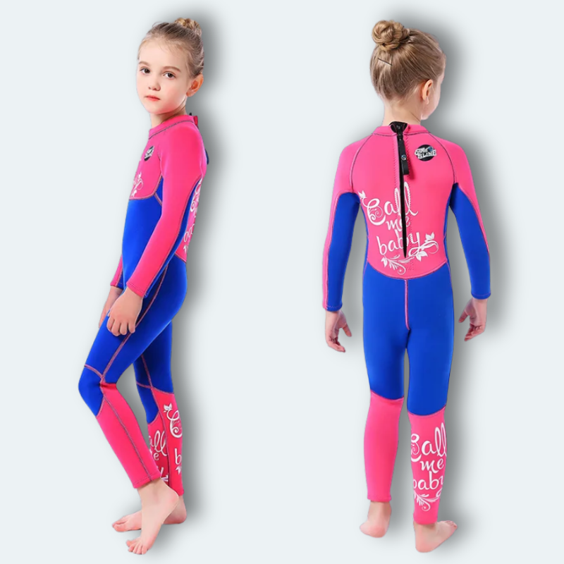 Combinaison plongée Fille en néoprène 3mm