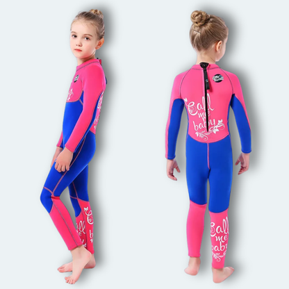 Combinaison plongée Fille en néoprène 3mm