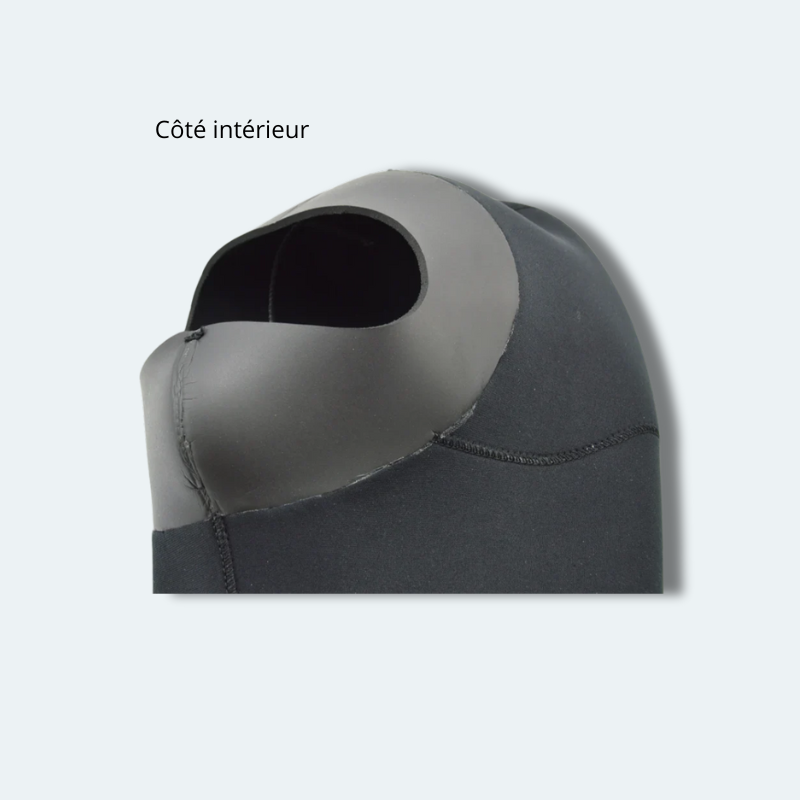 Cagoule de plongée<br>en néoprène 3mm