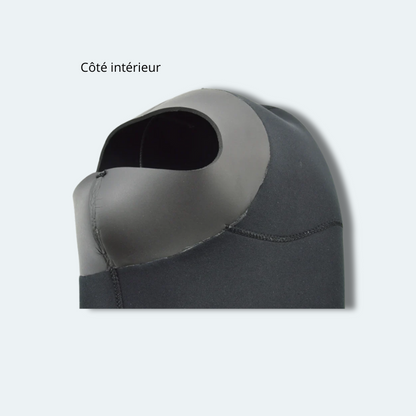 Cagoule de plongée<br>en néoprène 3mm