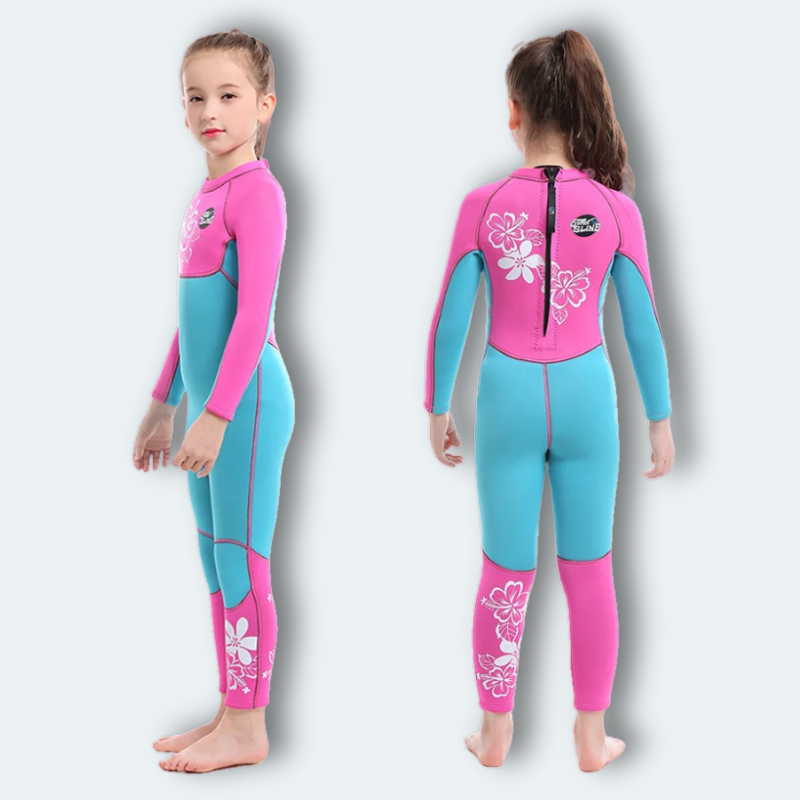 Combinaison plongée Fille en néoprène 3mm