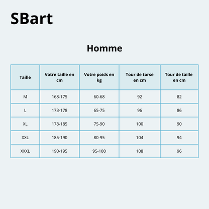 Combinaison plongée shorty Homme en néoprène 3mm
