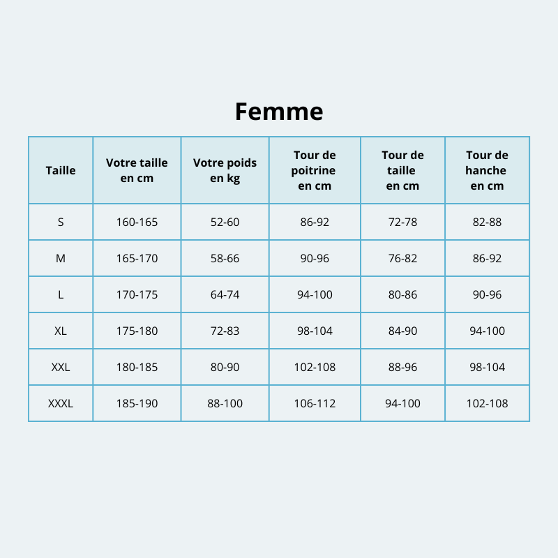 Combinaison plongée shorty Femme en néoprène 3mm