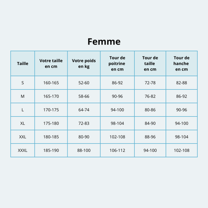 Combinaison plongée shorty Femme en néoprène 3mm