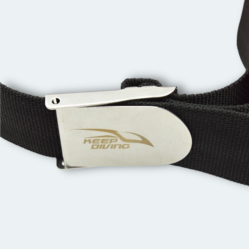 Ceinture poids plongée 4 compartiments