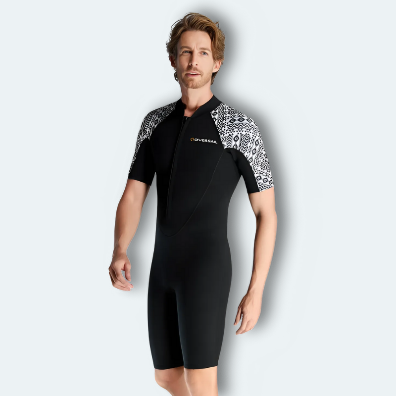 Combinaison plongée shorty Homme en néoprène 3mm