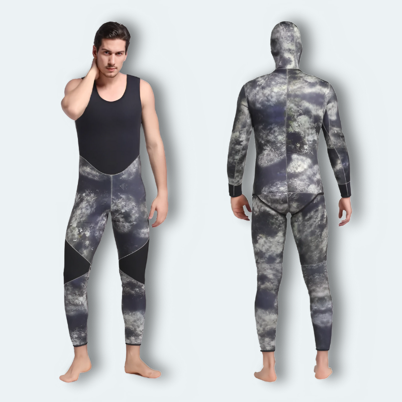 Combinaison chasse sous marine Homme en néoprène 5mm