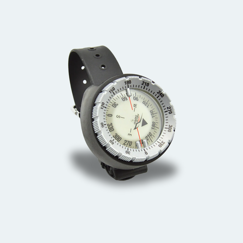 Boussole de plongée<br>phosphorescente 50M