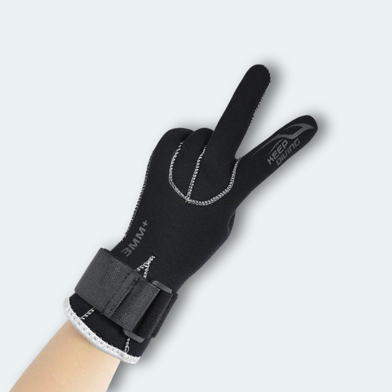 Gants de plongée antidérapant en néoprène 3mm