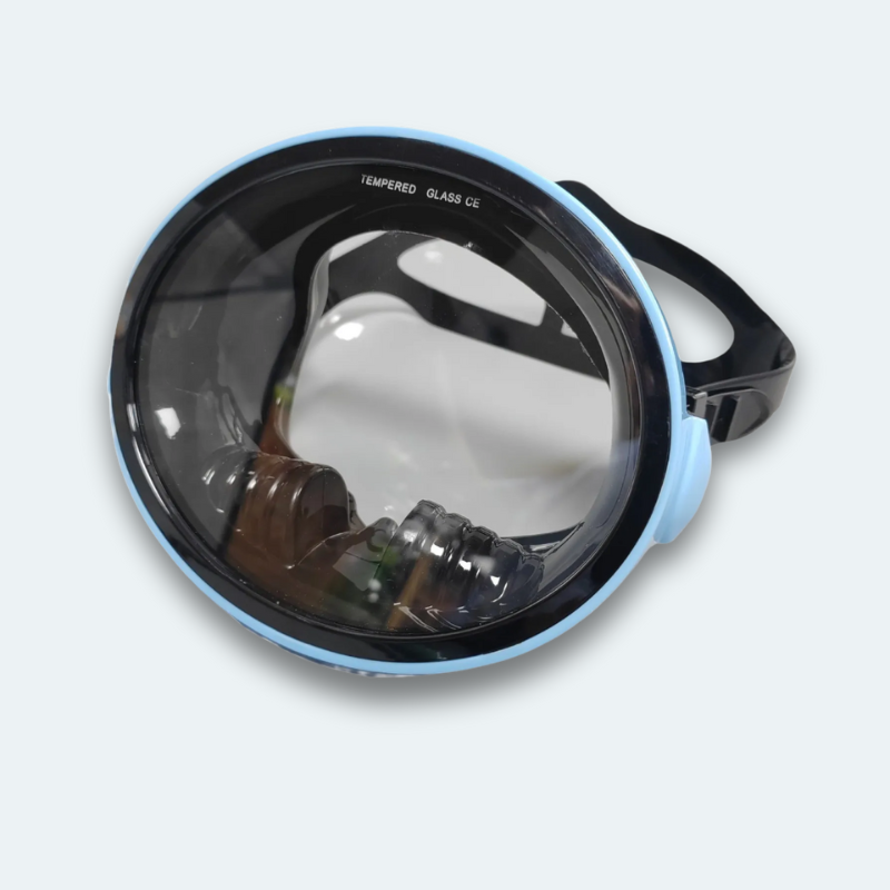 Masque de plongée hublot Adulte en verre trempé