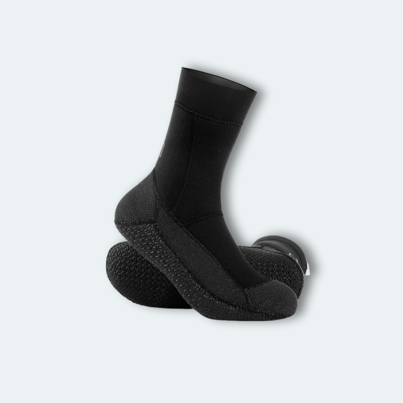 Chausson de plongée antidérapant avec revêtement kevlar en néoprène 5mm