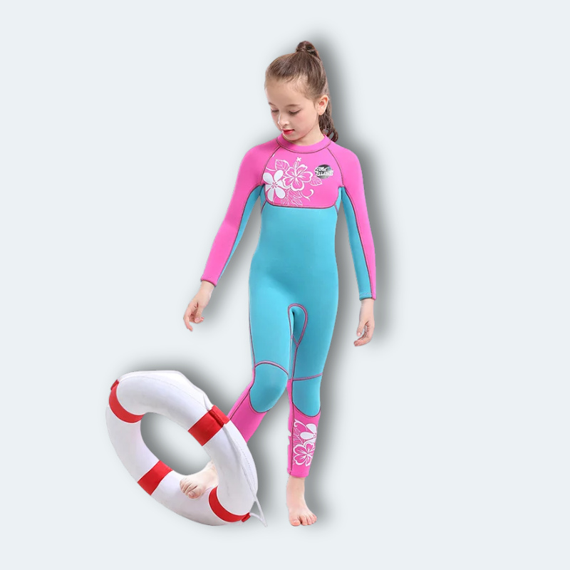 Combinaison plongée Fille en néoprène 3mm