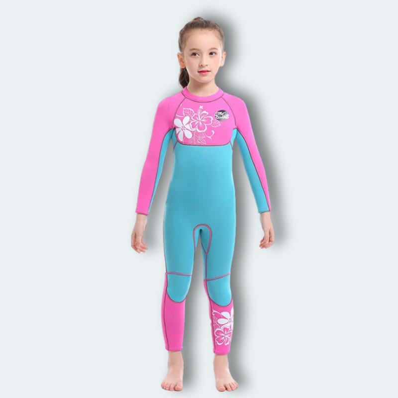 Combinaison plongée Fille en néoprène 3mm