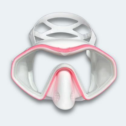 Masque de plongée professionnel adulte anti buée, verre trempé et haute résistance aux chocs