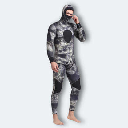 Combinaison chasse sous marine Homme en néoprène 5mm