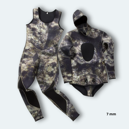 Combinaison chasse sous marine Homme en néoprène 7mm