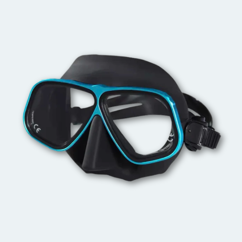 Masque de plongée Adulte Anti buée et verre trempé